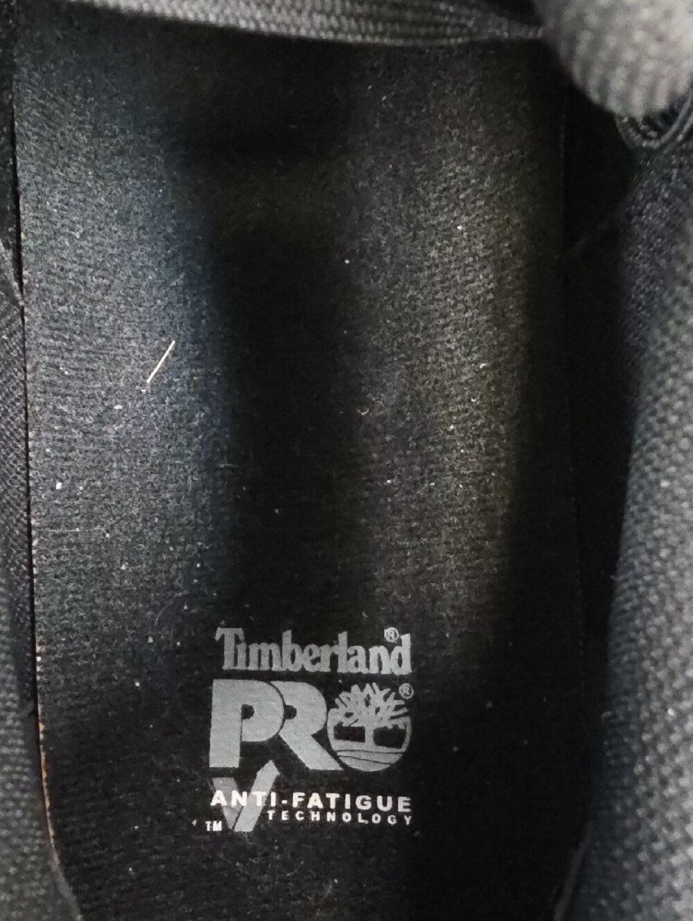 Timberland PRO Black Sneakers with Brown Accent and White Sole - Picture 5 of 5